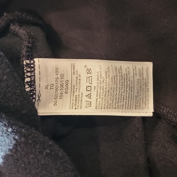 Turtle neck sweatshirt black - Picture 4 of 4